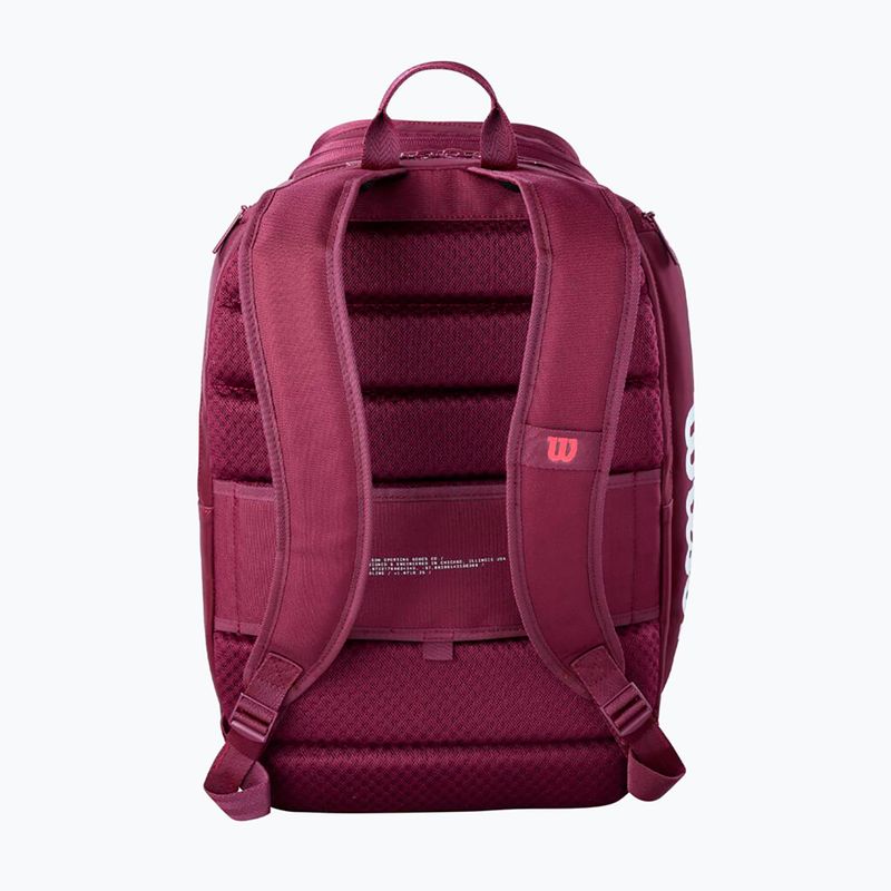 Тенис раница Wilson Defyer Tennis Backpack V1 red 2