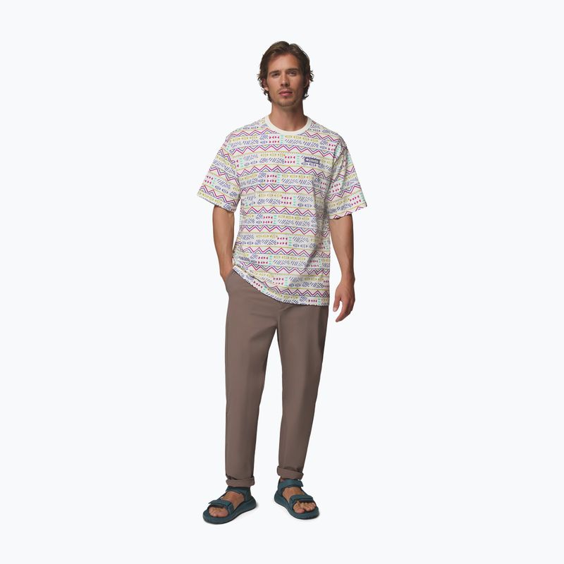 Мъжка тениска Columbia CSC Heavyweight Printed sea salt/horizons 2