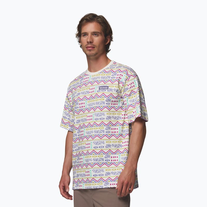 Мъжка тениска Columbia CSC Heavyweight Printed sea salt/horizons 4