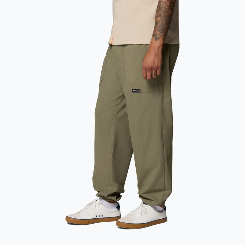 Мъжки туристически панталони Columbia Landroamer Scout stone green 4