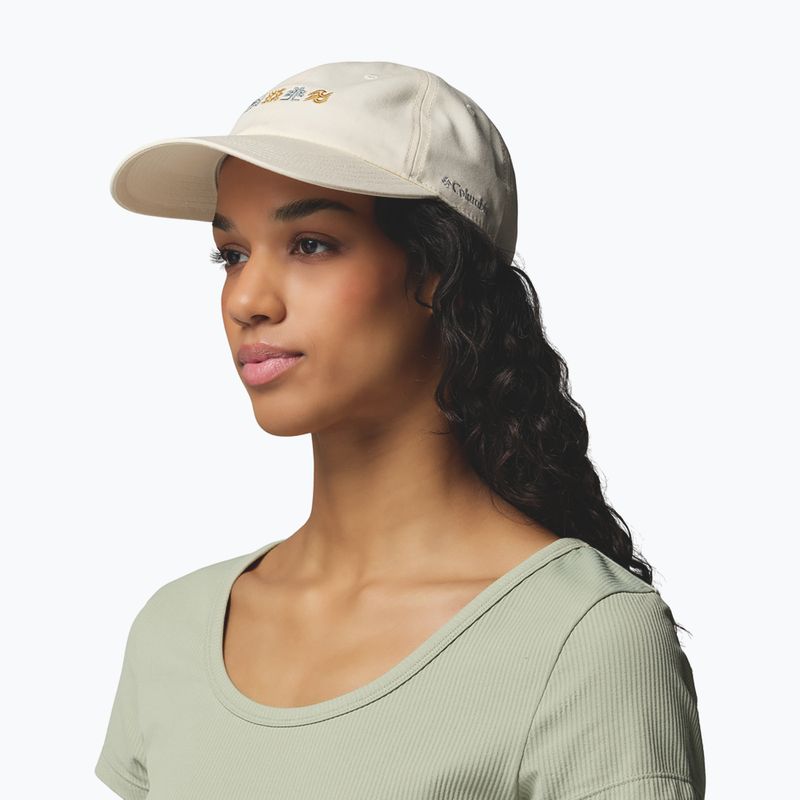 Шапка с козирка Columbia Wllzy Ball chalk/ 4 icons 3