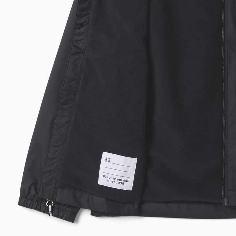 Детско яке за дъжд Columbia Rainy Trails III Fleece Lined black 3