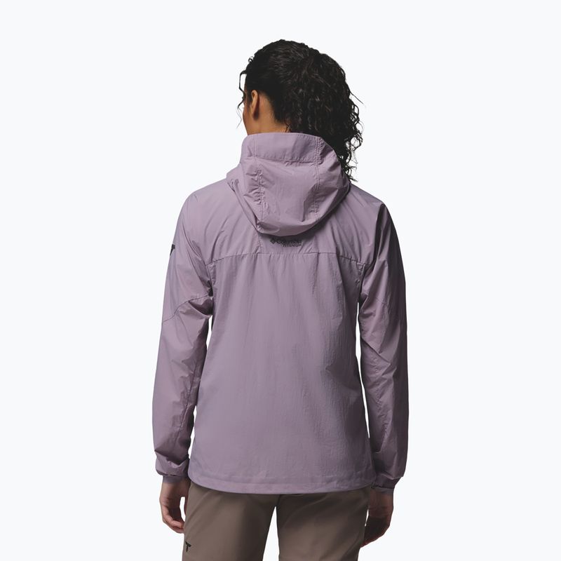 Дамско ветроустойчиво яке Columbia Khyex Pro Wind shale purple 3