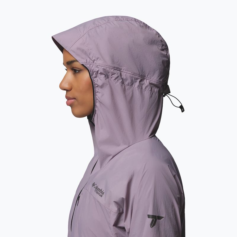 Дамско ветроустойчиво яке Columbia Khyex Pro Wind shale purple 7