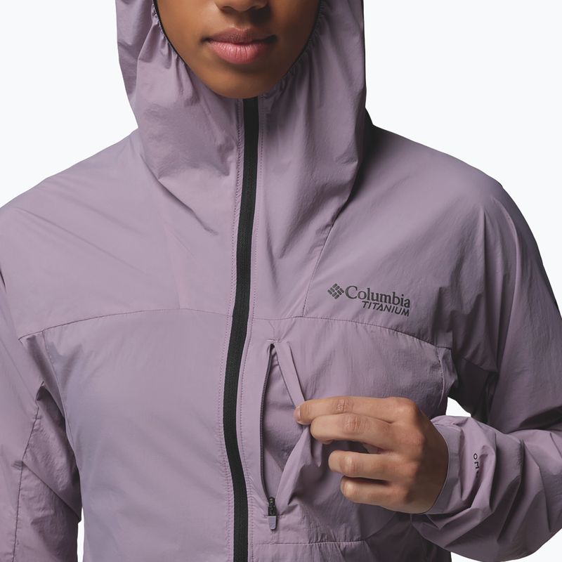 Дамско ветроустойчиво яке Columbia Khyex Pro Wind shale purple 10