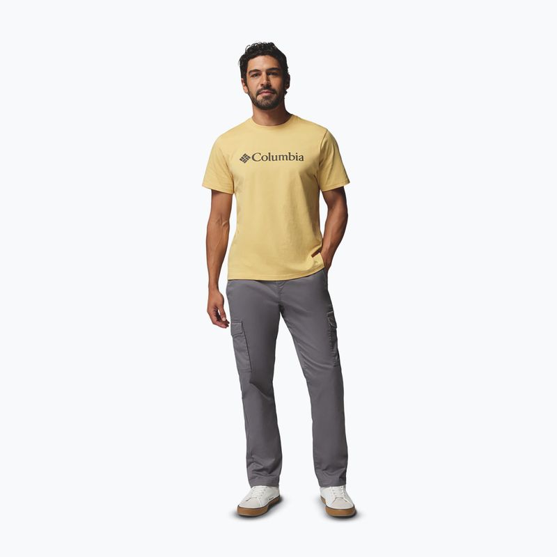 Мъжка тениска Columbia CSC Basic Logo Tee sand dune/gem columbia 2