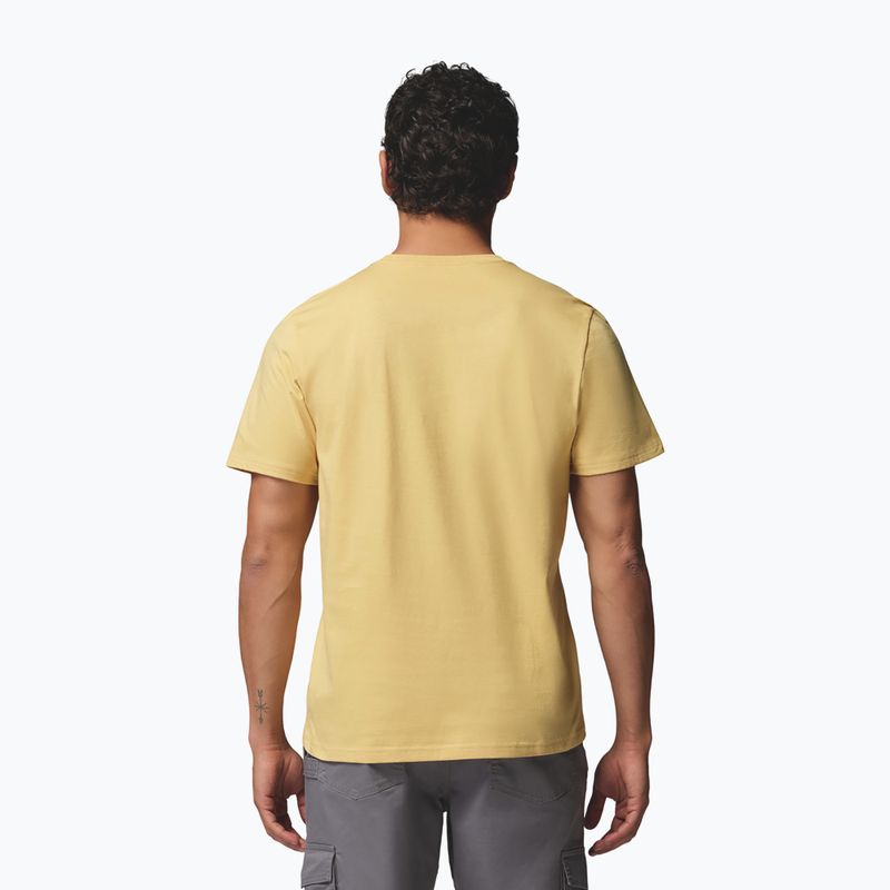 Мъжка тениска Columbia CSC Basic Logo Tee sand dune/gem columbia 3