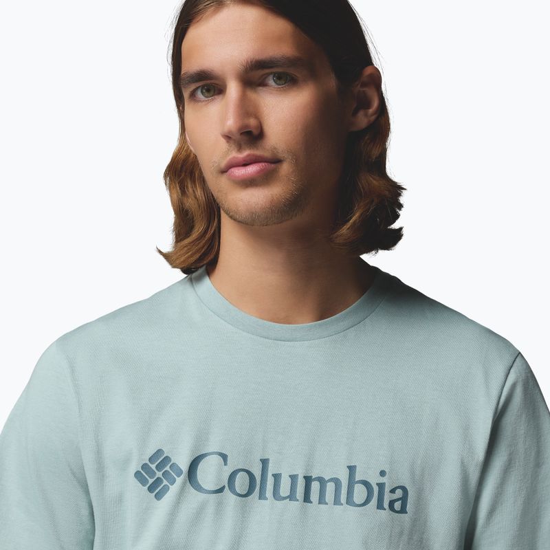 Мъжка тениска Columbia CSC Basic Logo Tee crushed blue/gem columbia 5