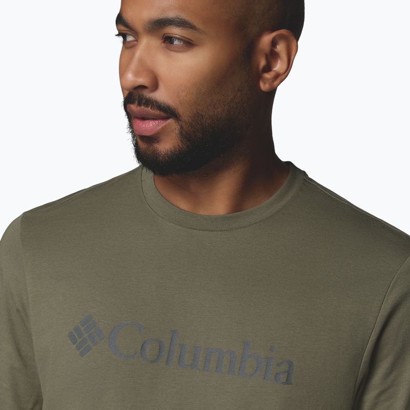 Мъжка тениска Columbia CSC Basic Logo Tee stone green/gem columbia 5