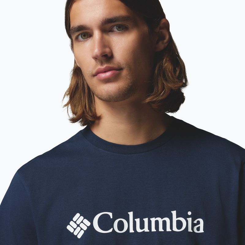 Мъжка тениска Columbia CSC Basic Logo Tee collegiate navy/gem columbia 5