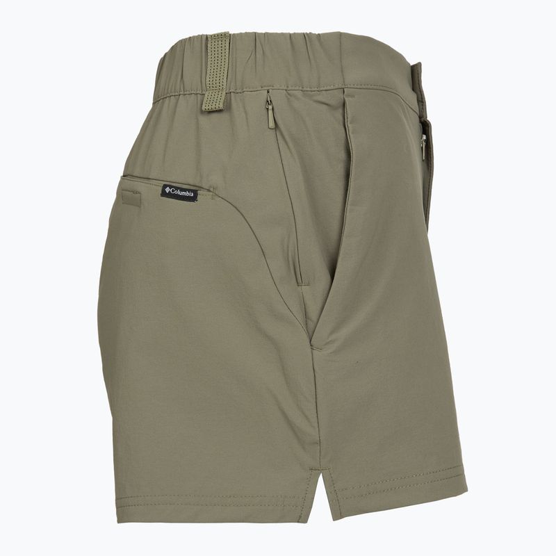 Дамски шорти за трекинг Columbia Shale Ridge stone green 10