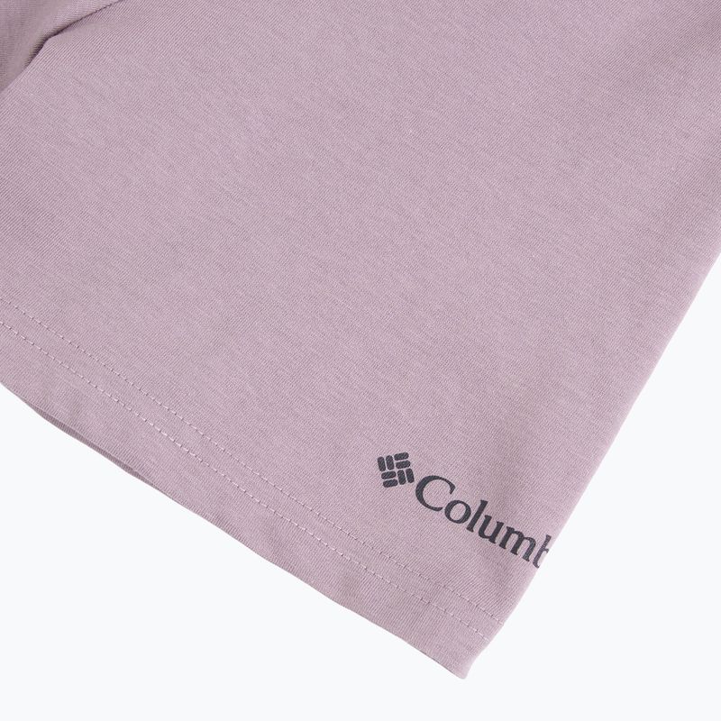 Мъжка тениска Columbia CSC Seasonal Graphic shale purple/heavenly stacked gem 4