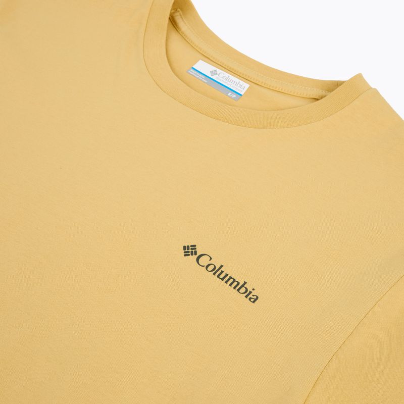 Мъжка тениска Columbia CSC Outdoor Back Graphic sand dune/scoped view 3