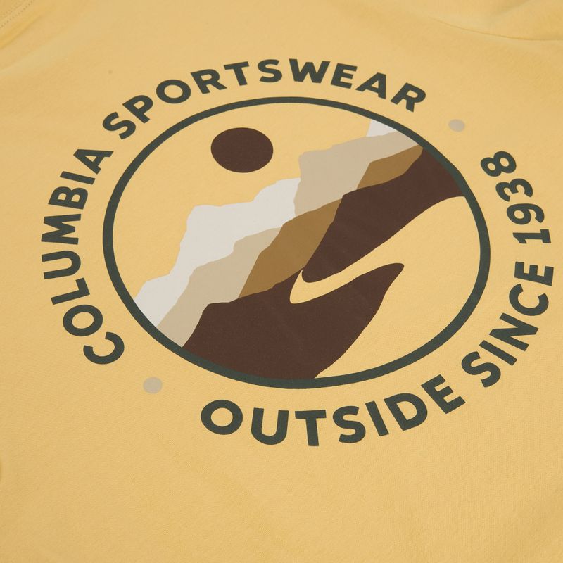 Мъжка тениска Columbia CSC Outdoor Back Graphic sand dune/scoped view 4