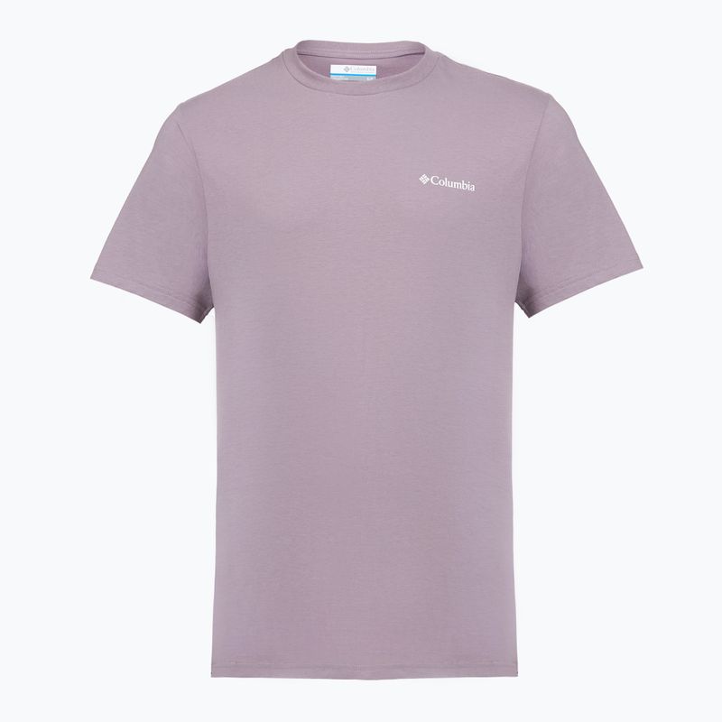Мъжка тениска Columbia CSC Outdoor Back Graphic shale purple/scoped view