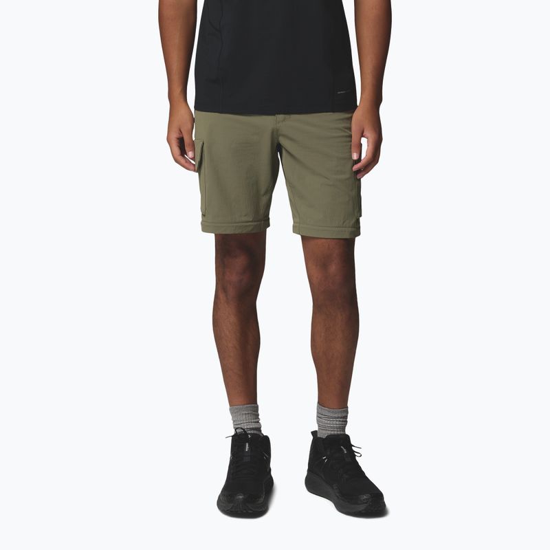 Мъжки панталони за трекинг Columbia Silver Ridge Elite Convertible stone green 5