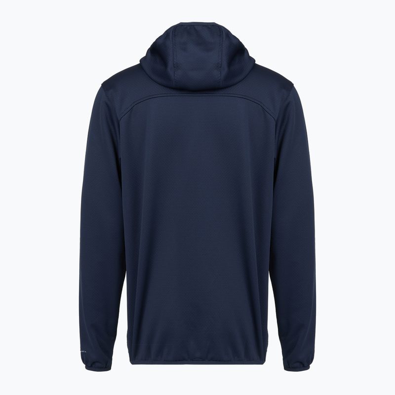 Мъжки трекинг суитшърт Columbia Tall Heights Hdd Grid Fleece Full Zip collegiate navy/city grey 2