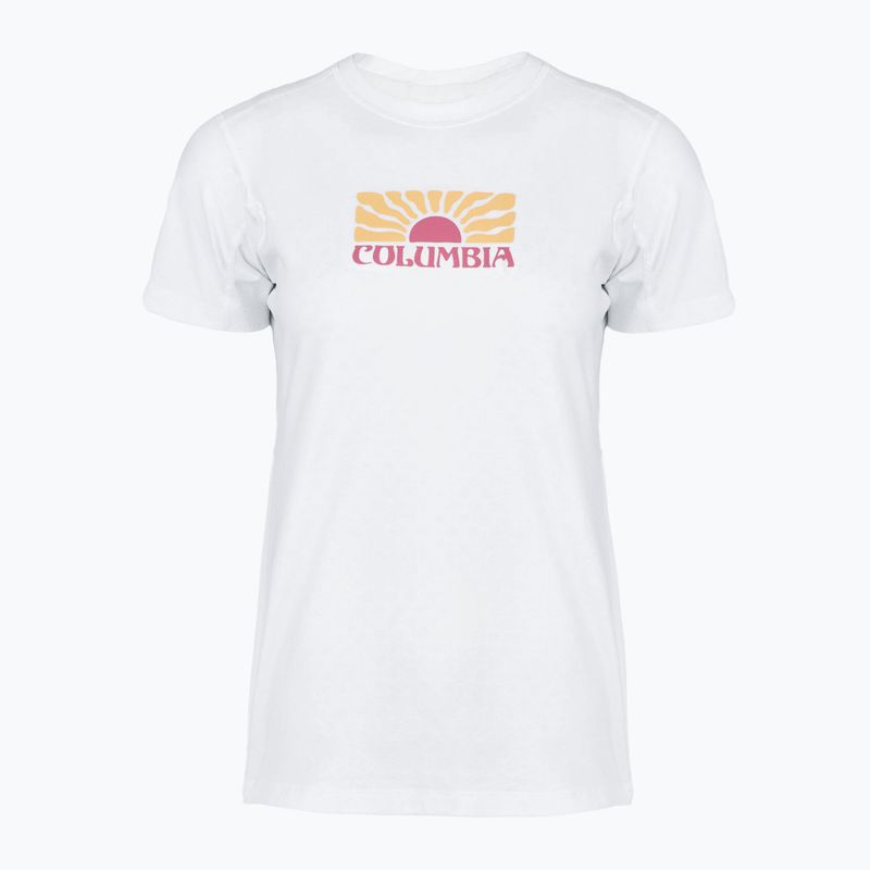 Дамска тениска Columbia Ruby Springs Graphic Fitted white/brandrise