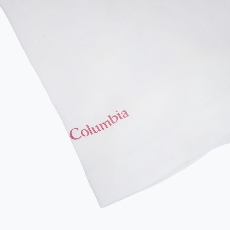 Дамска тениска Columbia Ruby Springs Graphic Fitted white/brandrise 4