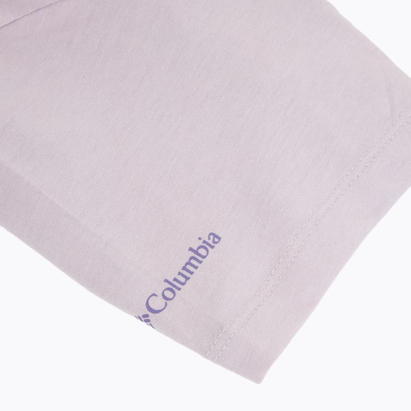 Дамска тениска Columbia Ruby Springs Graphic Fitted lavender pearl/brandrise 4