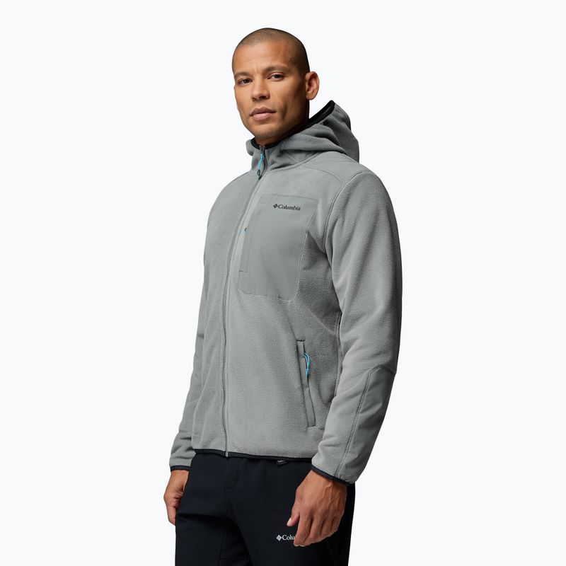 Мъжки поларен суитшърт Columbia Pacific Arch 200 Hooded FZ Fleece Sedona Sage 4