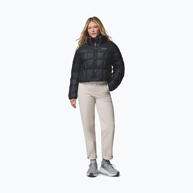 Дамско ватирано яке Columbia Puffect III Cropped black 2