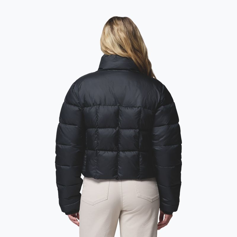 Дамско ватирано яке Columbia Puffect III Cropped black 3