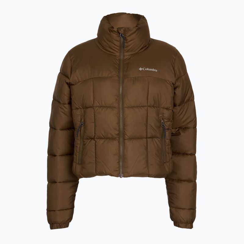 Дамско ватирано яке Columbia Puffect III Cropped tobacco 7