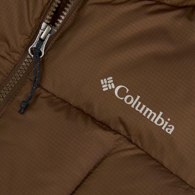 Дамско ватирано яке Columbia Puffect III Cropped tobacco 9