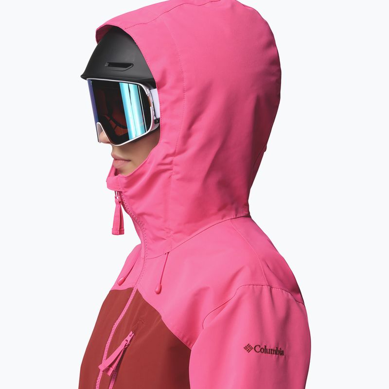 Дамско сноуборд яке Columbia Coreshot Anorak red oxide/nico 6