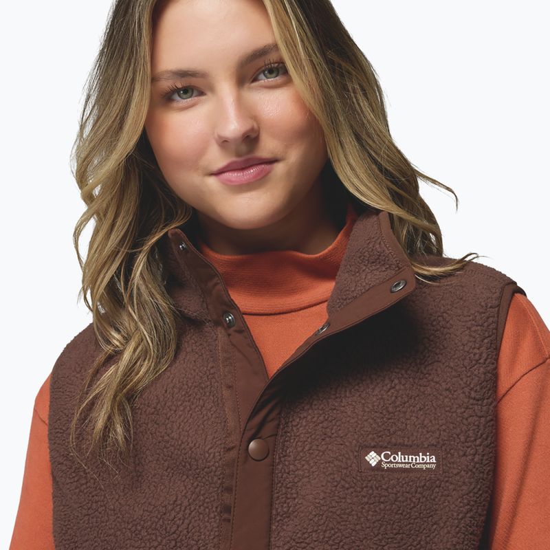 Дамски елек Columbia Helvetia tobacco 7