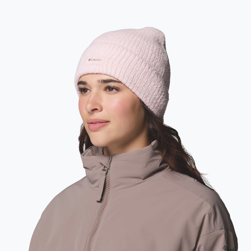 Дамска зимна шапка Columbia CSC Luxe Cuffed Beanie mineral pink 2
