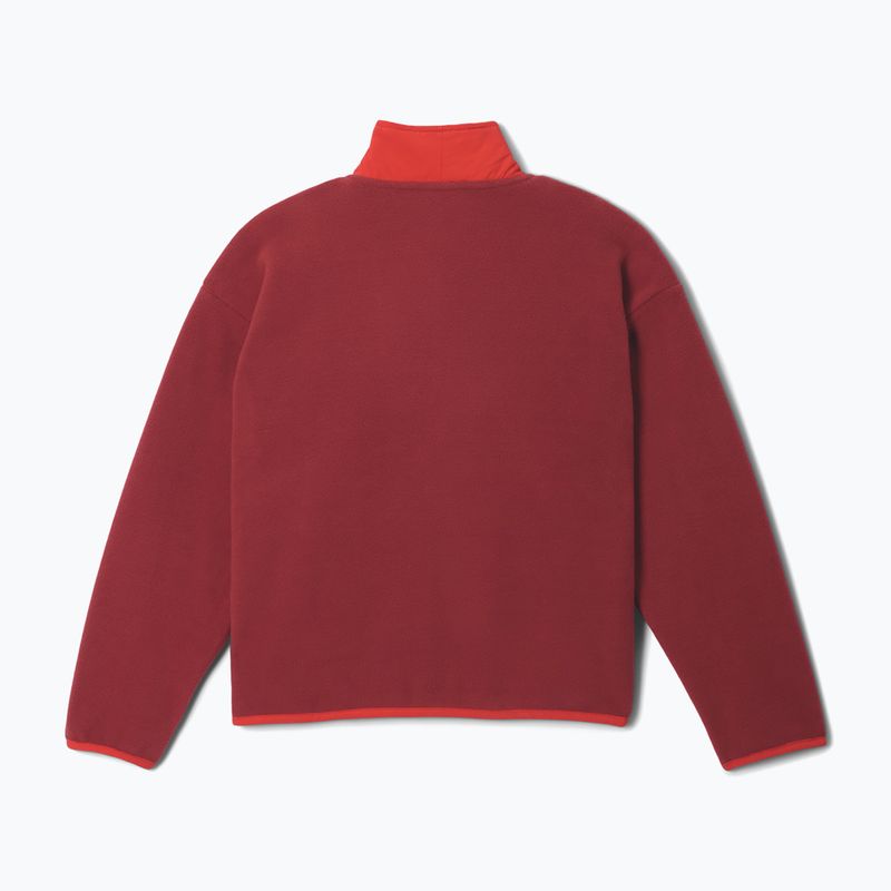 Детски поларен суитшърт Columbia Sequoia Grove Full Zip Fleece red oxide/super sonic 2