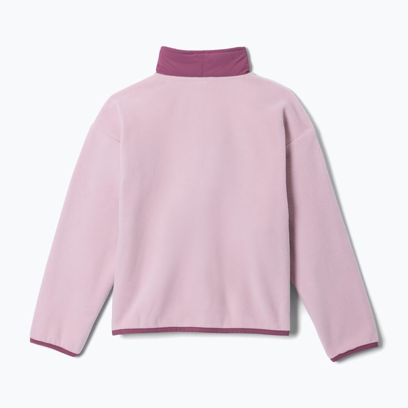 Детски поларен суитшърт Columbia Sequoia Grove Full Zip Fleece mineral pink/antique mauve 2