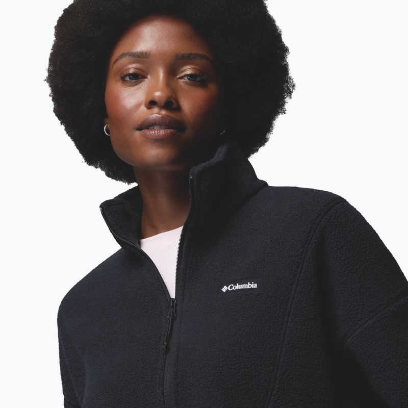 Дамски поларен суитшърт Columbia Timber Meadow MTR Fleece HZ black 5