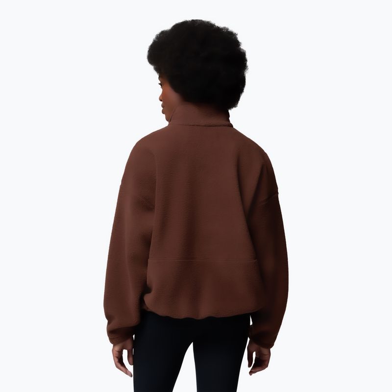Дамски поларен суитшърт Columbia Timber Meadow MTR Fleece HZ tobacco 3