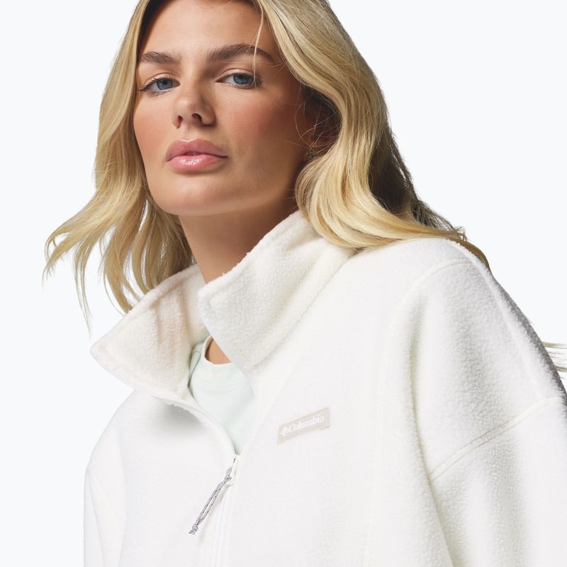 Дамски поларен суитшърт Columbia Timber Meadow MTR Fleece HZ sea salt 5