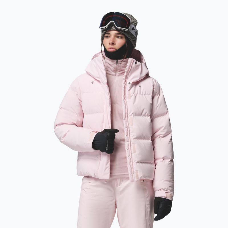 Дамско скиорско яке Columbia Roffe Ridge Down Heat Seal powder pink 5