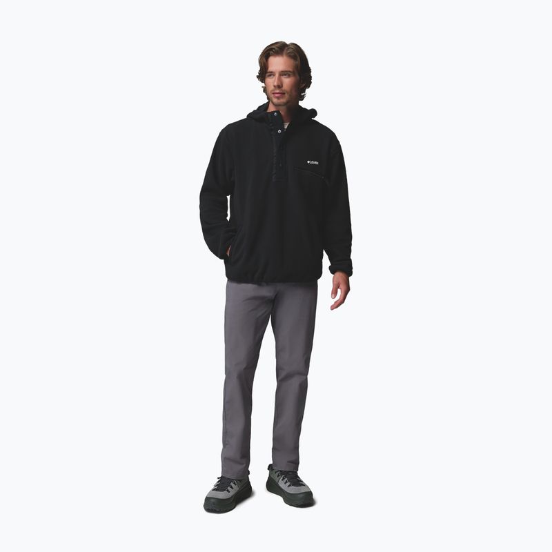 Мъжки поларен суитшърт Columbia Helvetia II Hoodie Black 2