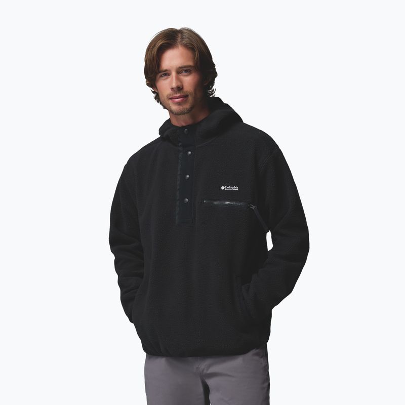 Мъжки поларен суитшърт Columbia Helvetia II Hoodie Black 4