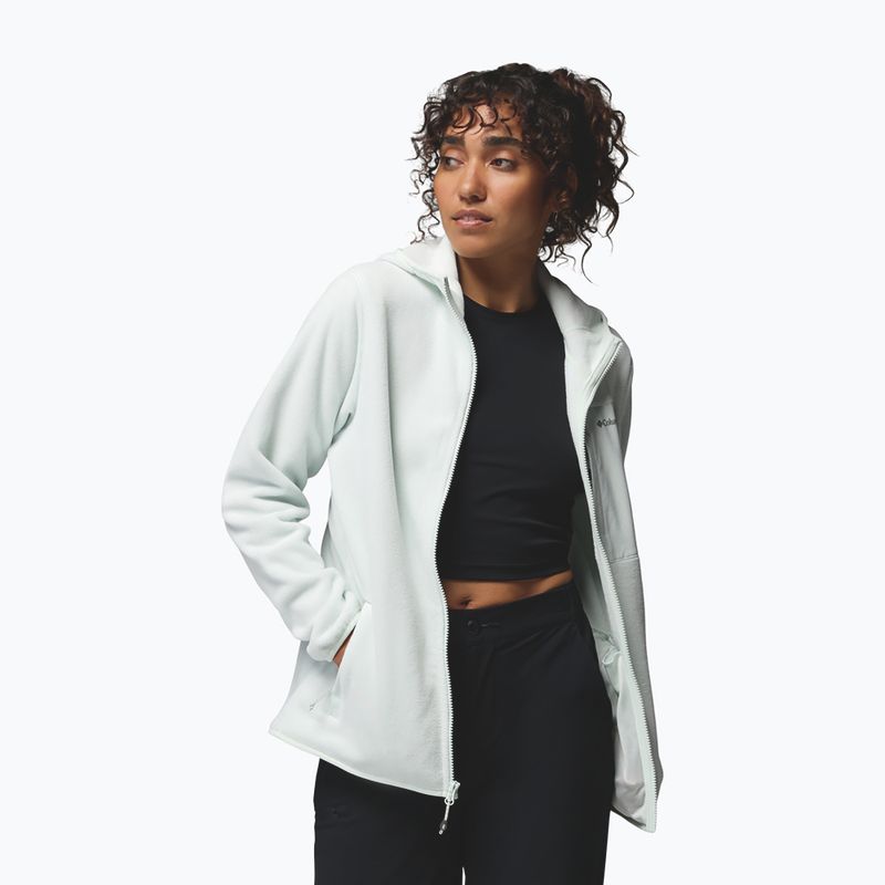 Дамски поларен суитшърт Columbia Pacific Arch 200 Hooded Full Zip Fleece tea light 4