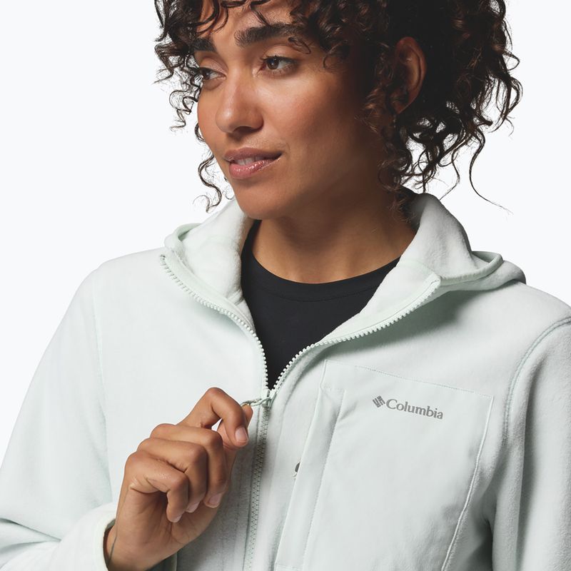 Дамски поларен суитшърт Columbia Pacific Arch 200 Hooded Full Zip Fleece tea light 6