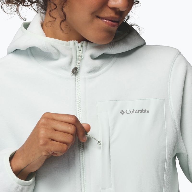 Дамски поларен суитшърт Columbia Pacific Arch 200 Hooded Full Zip Fleece tea light 8