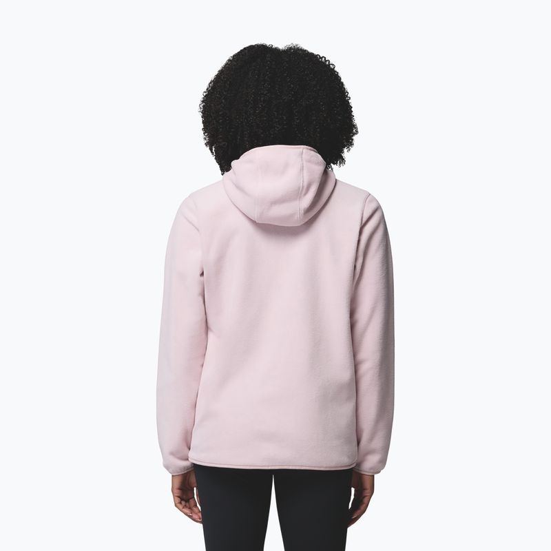 Дамски поларен суитшърт Columbia Pacific Arch 200 Hooded Full Zip Fleece mineral pink 3