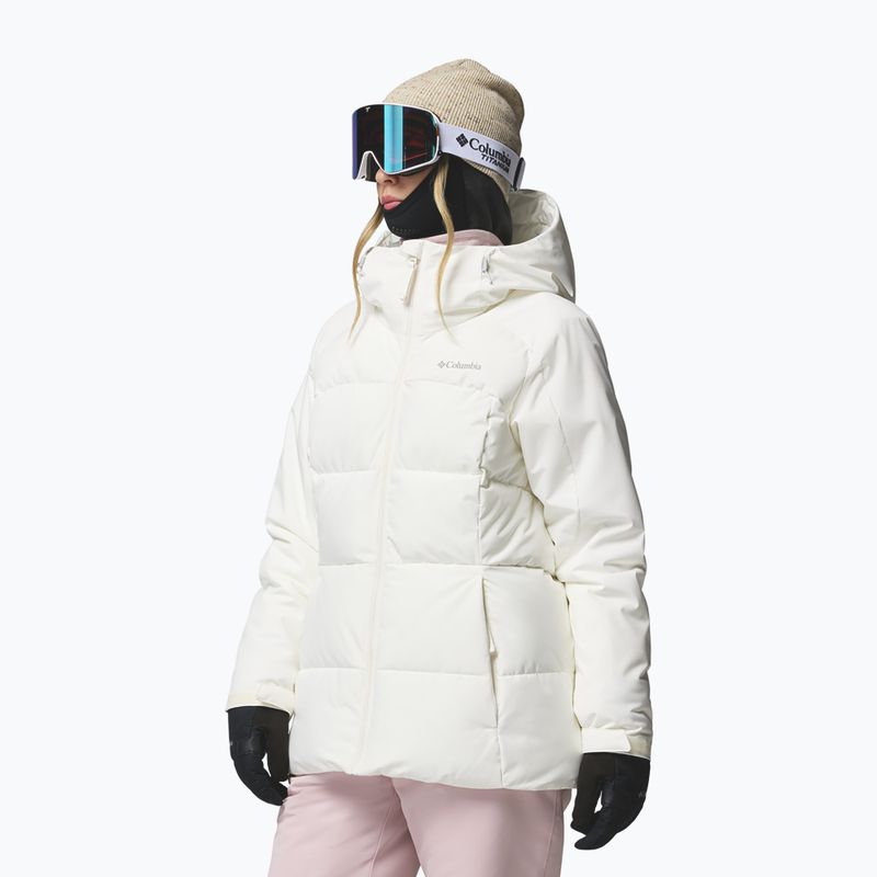 Дамско скиорско яке Columbia Ava Alpine Puffer sea salt 5