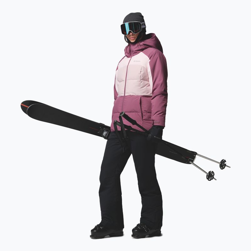 Дамско скиорско яке Columbia Ava Alpine Puffer antique mauve/powder pink/mineral pink 2