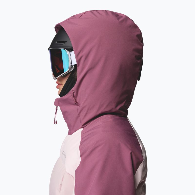 Дамско скиорско яке Columbia Ava Alpine Puffer antique mauve/powder pink/mineral pink 6