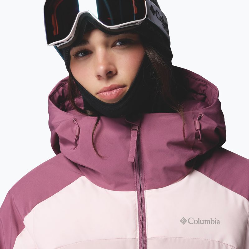 Дамско скиорско яке Columbia Ava Alpine Puffer antique mauve/powder pink/mineral pink 7