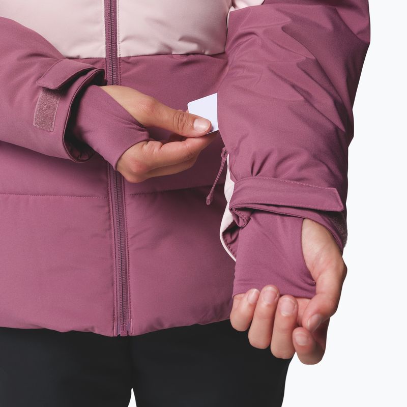 Дамско скиорско яке Columbia Ava Alpine Puffer antique mauve/powder pink/mineral pink 8