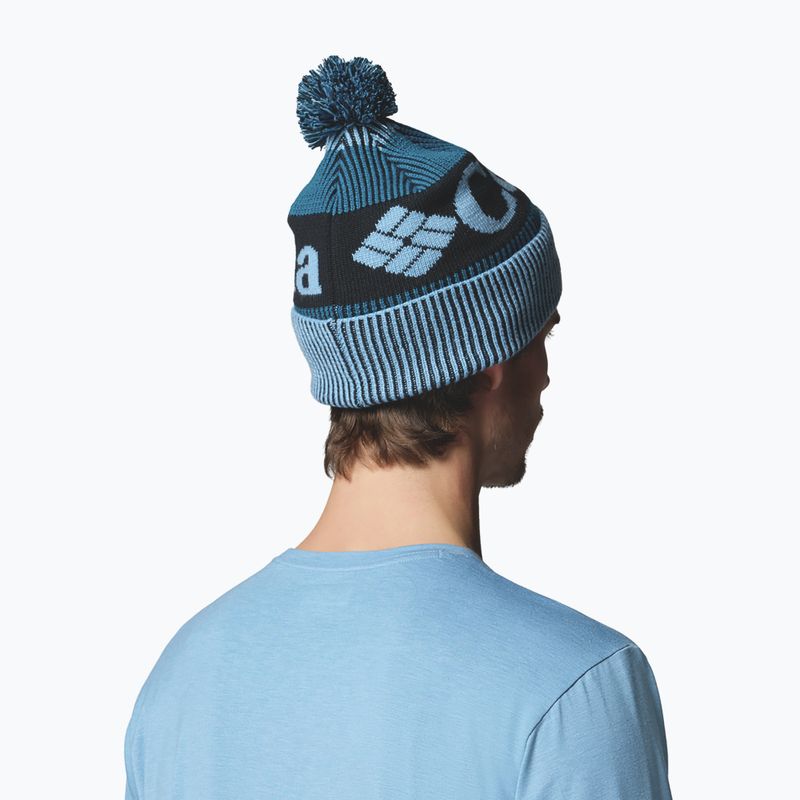 Зимна шапка Columbia Polar Powder III rainy day/phoenix blue/black 5